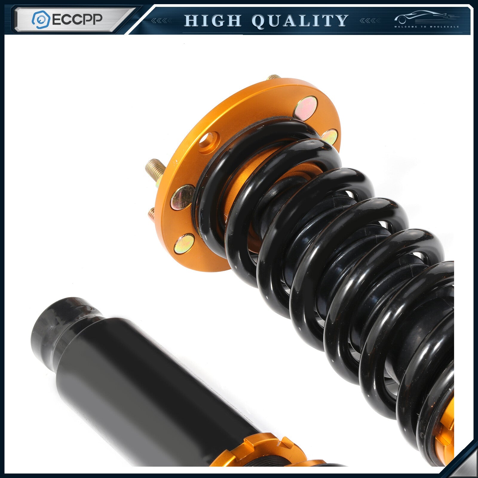 ECCPP Coilovers Suspension Kits For 08-12 Honda Accord Adj. Height Struts Shocks ECCPP