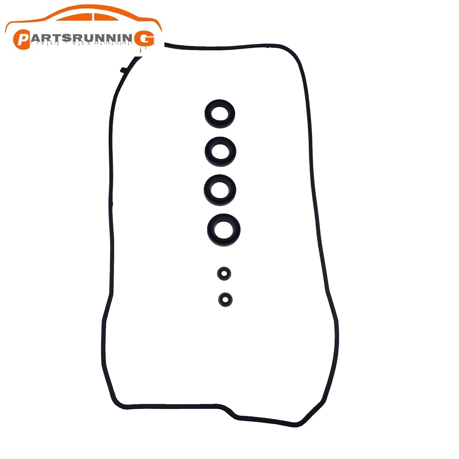 Valve Cover Gasket w/ Seals & Grommets For 2009-14 Toyota Corolla Scion XD IM L4 6B93BC-57
