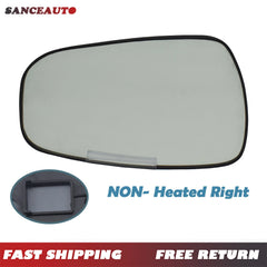 Right No Heated Mirror Glass for Hyundai Elantra 2011-2013 For Accent 2012-2017