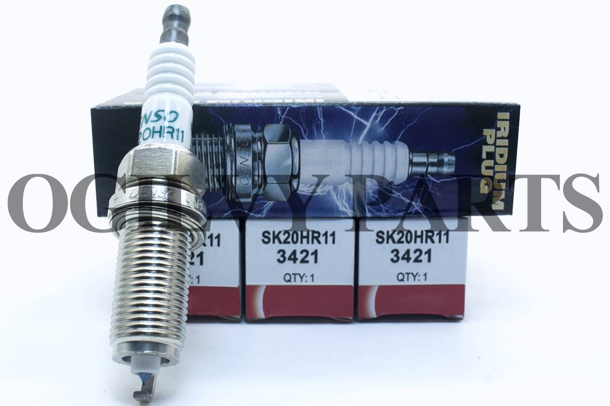 6PC DENSO IRIDIUM POWER SK20HR11 LONG LIFE SPARK PLUGS (FOR BMW TOYOTA LEXUS)
