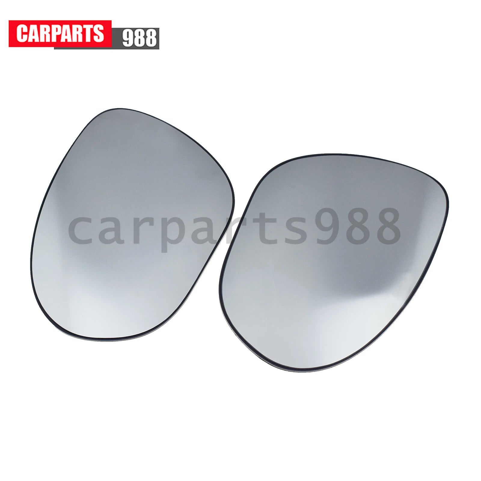 2Pcs Left Right Side Mirror Glass Heated for Nissan Cube 2009-2014 Juke 2011-14 6B93BC-57