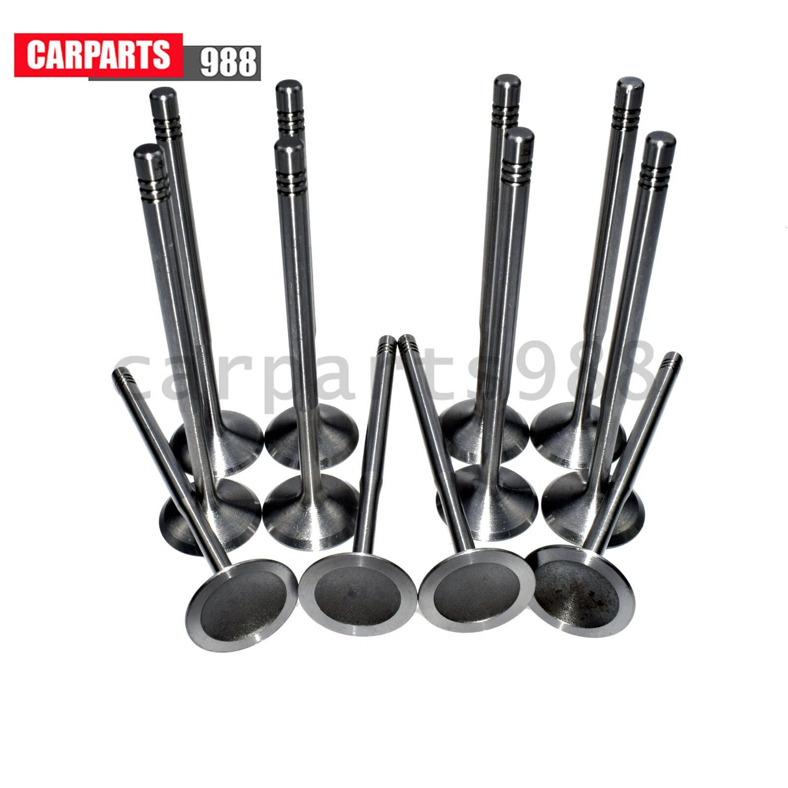 12Pcs Intake Valves 058109601C For Audi A4 TT VW Beetle Golf Passat Jetta 1.8L 6B93BC-57