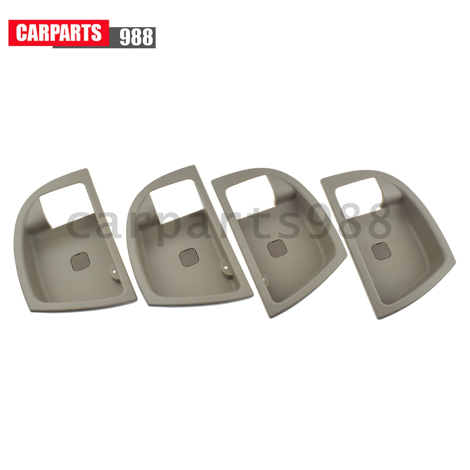 Beige Inside Door Handle Trim Left Right For 07-12 Hyundai Santa Fe 82611-2B000 6B93BC-57
