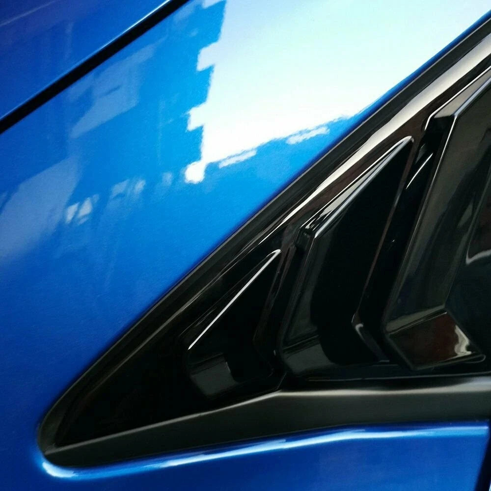 For Honda Civic Type R Hatchback 2017-2020 Rear Side Vent Window Louver Cover EA 6B93BC-57