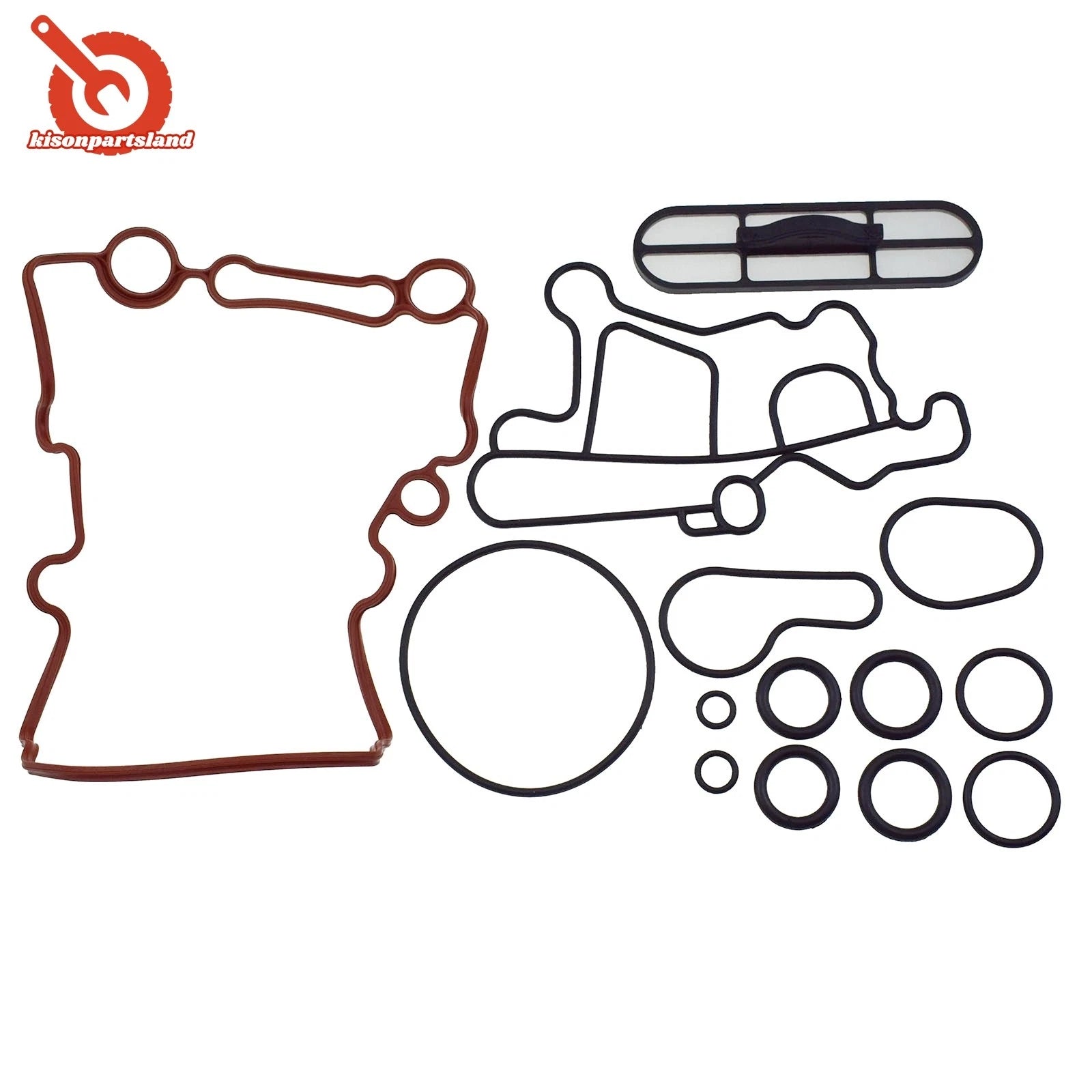 Oil Cooler Gasket Kit Fit 03-10 Ford 6.0L Powerstroke Diesel 3C3Z-9N693-A 6B93BC-57