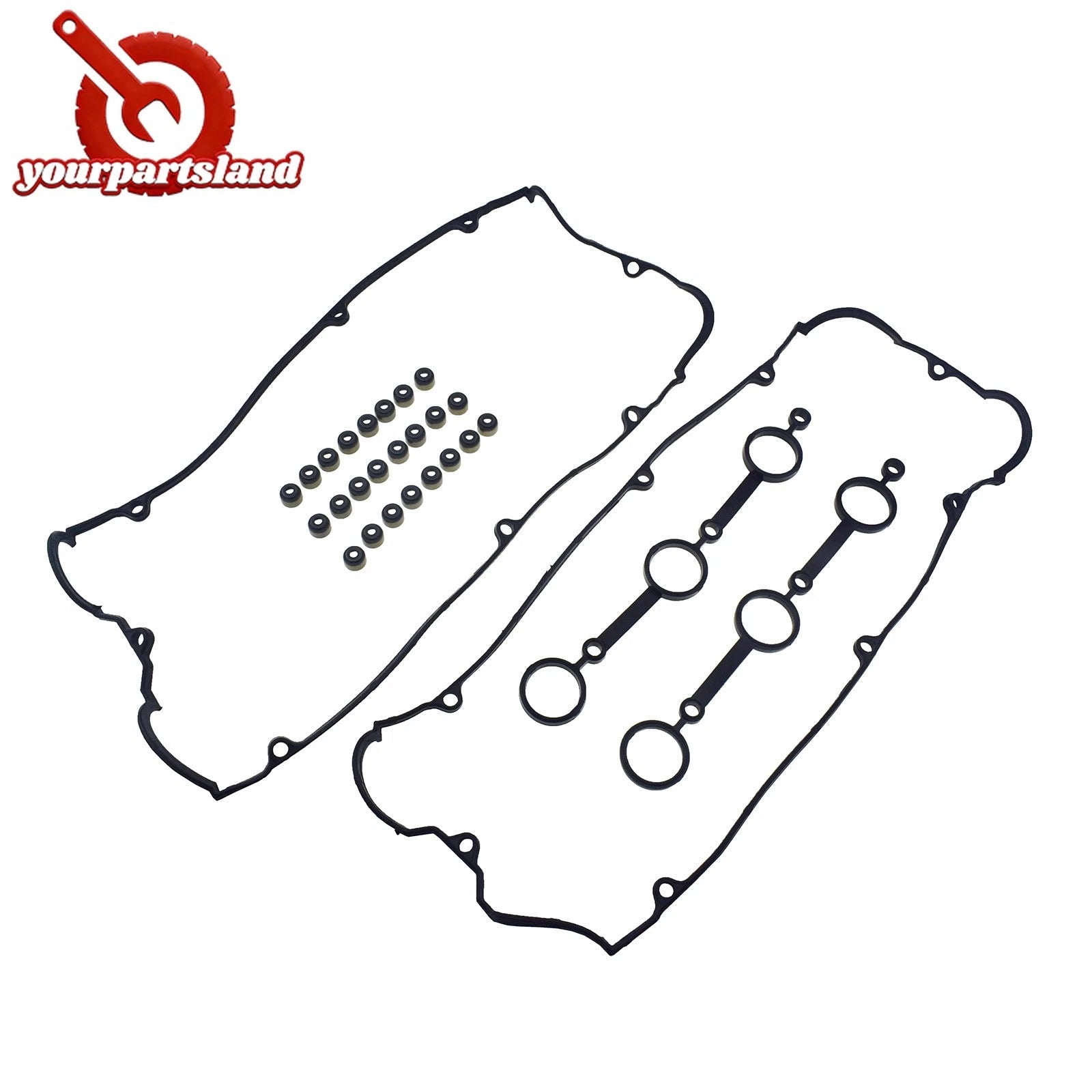 Valve Cover Gasket w/ Valve Stem Seals for 2003-06 HYUNDAI SANTA FE KIA SORENTO 6B93BC-57