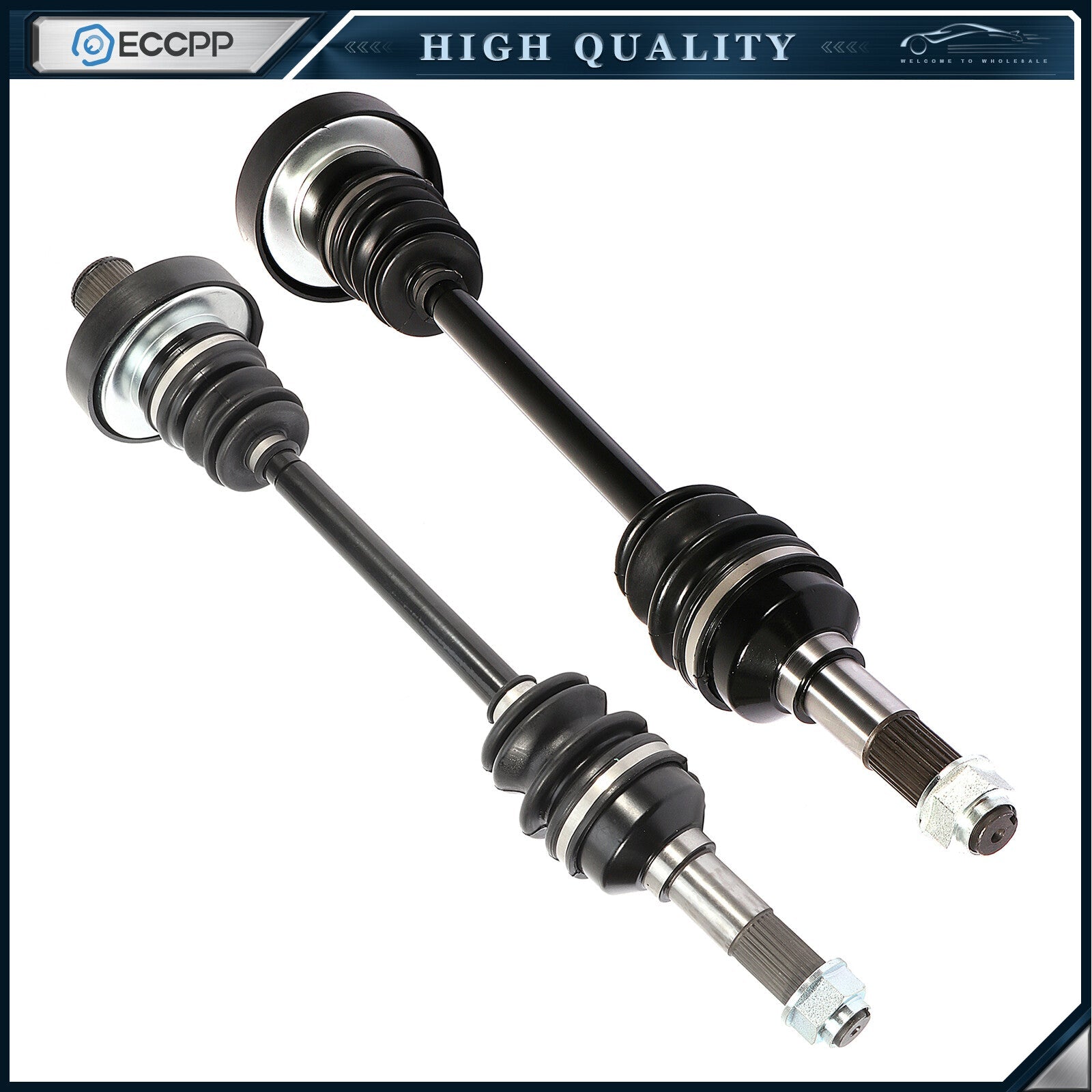 For Yamaha Rhino 450 2006-2009 Rhino 660 2004-2007 Rear Left Right CV Axles 6B93BC-57