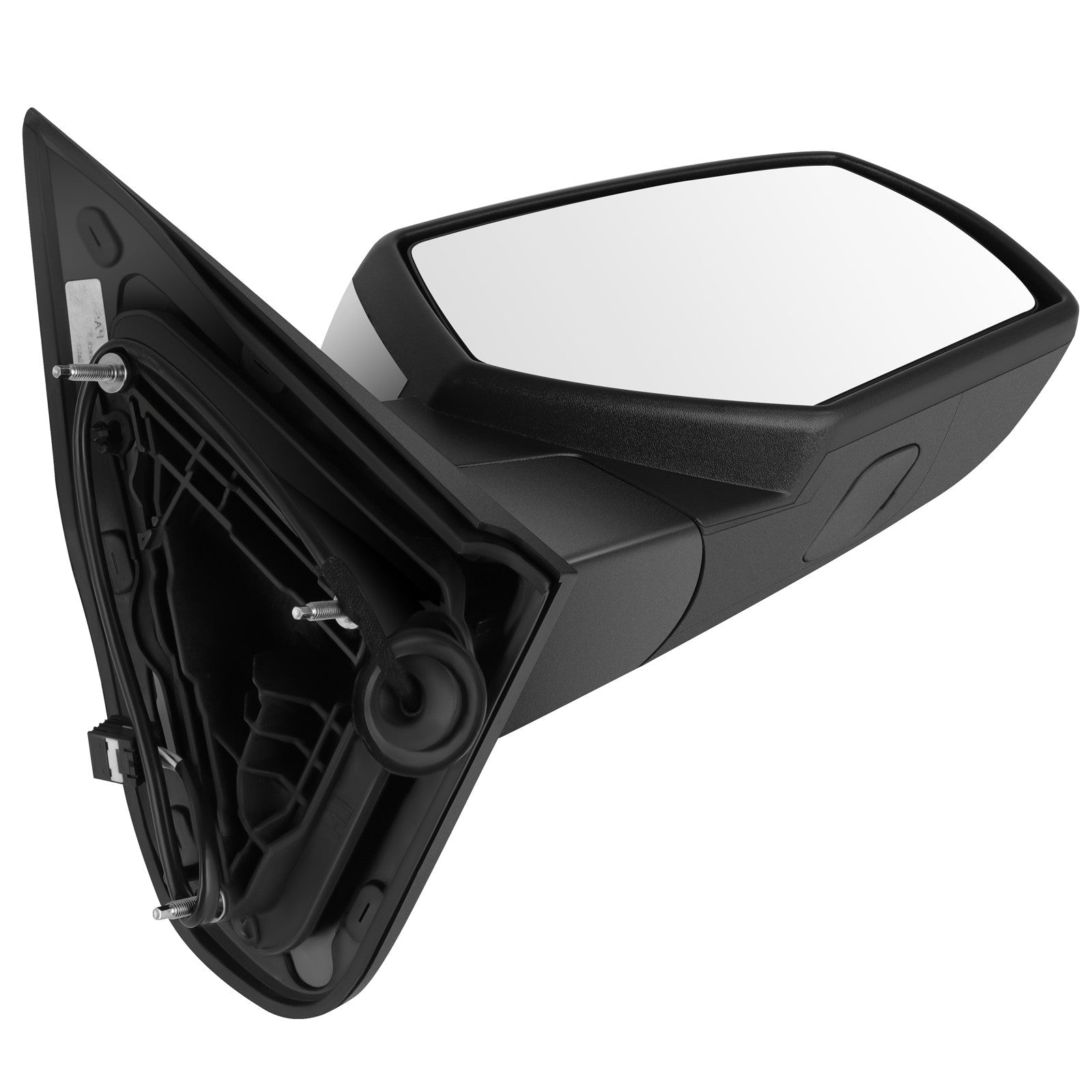 Chrome Passenger Power Mirror For 15-18 Chevy Sliverado Right Heated Manual Fold 6B93BC-57