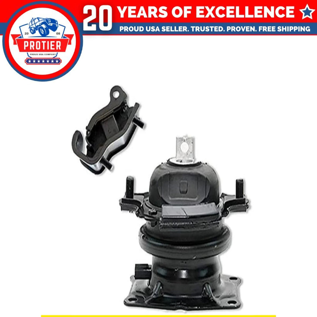 Fits 2005-2006 Honda Odyssey 3.5L i-VTEC AUTO Front Motor & FRT Trans Mount : 6B93BC-57