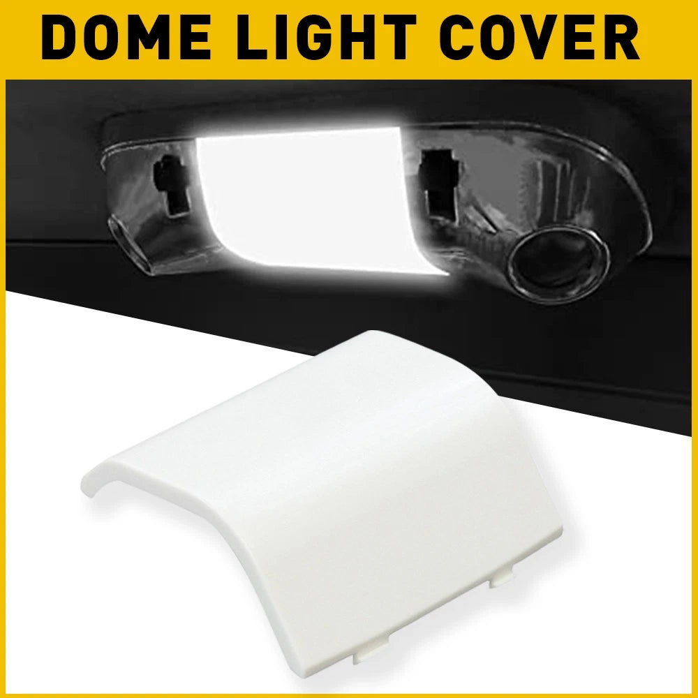 FOR F150 Overhead Ford Bronco Dome 80-96 Light Ceiling Bulb Lens Cover White EOA 6B93BC-57