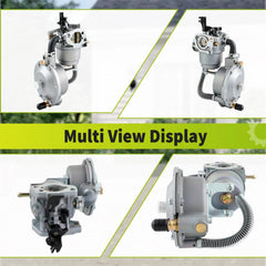 170F Dual Fuel Carburetor GX200 LPG Conversion Kit for Generator Propane US 6B93BC-57