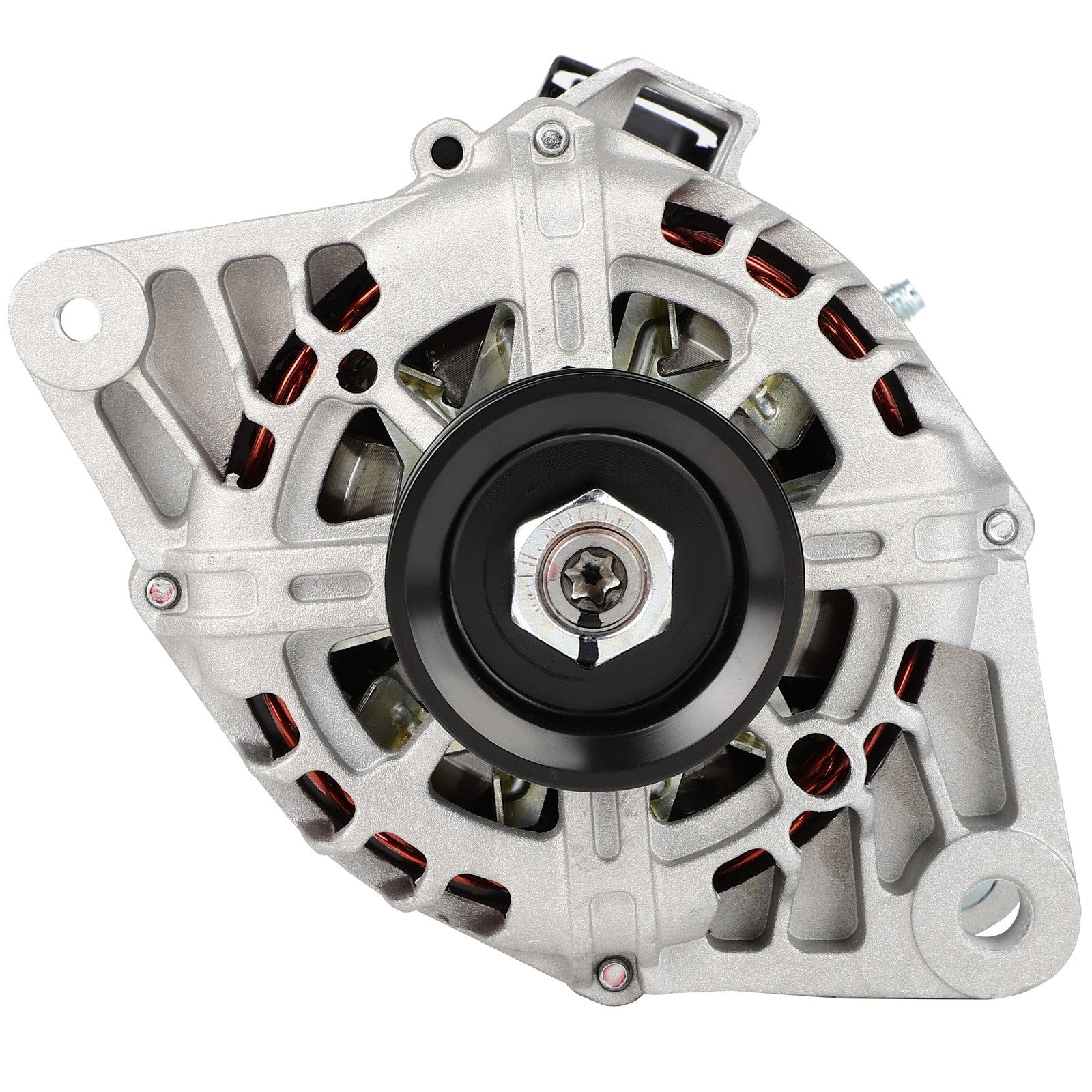 11471 Alternator for Kia Soul 2010-2011 L4 1.6L 90 A 12 Volt CW 6-Groove Pulley 6B93BC-57