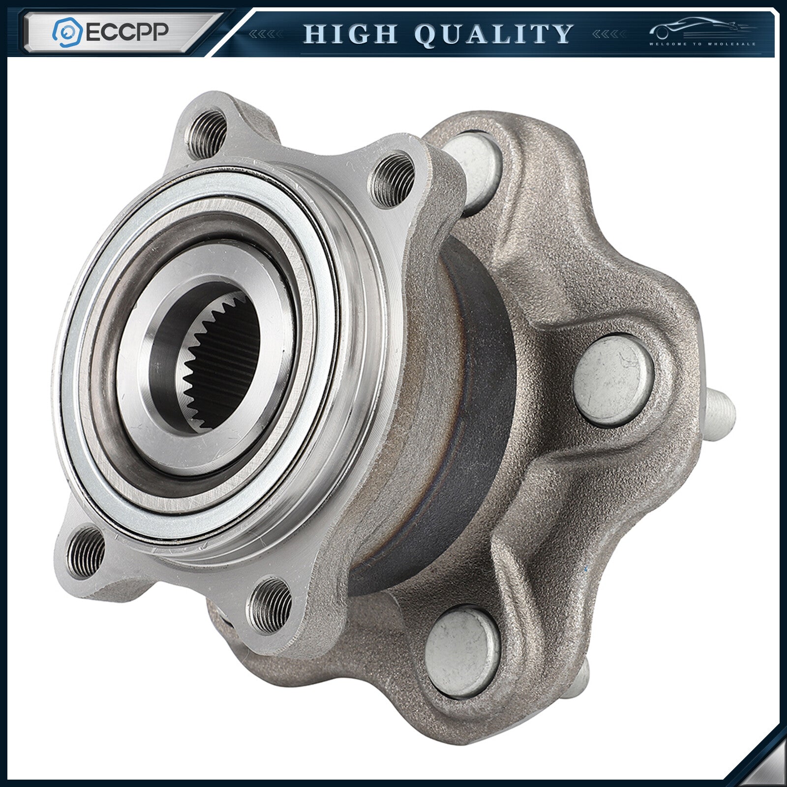 1Pc Wheel Hub Bearing Assembly Rear For Infiniti FX35 Base 3.5L 2003 2004-2008 6B93BC-57