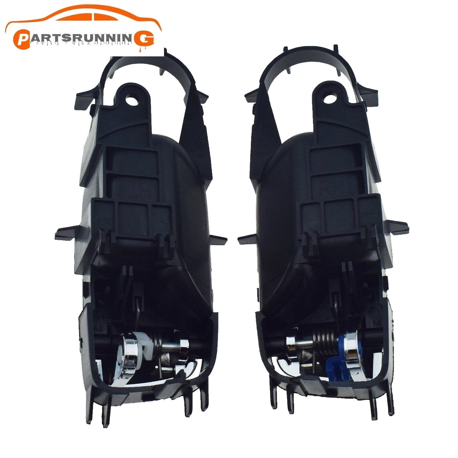 2PCS Interior Door Handles Left Right For 2004~2009 Chevrolet Lacetti 96548092 6B93BC-57