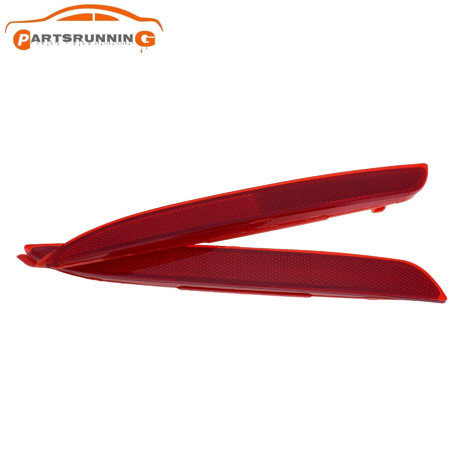 Set of 2 Rear Left & Right Bumper Reflector For Mazda 3 M3 Sedan Hatchback 09-13 6B93BC-57