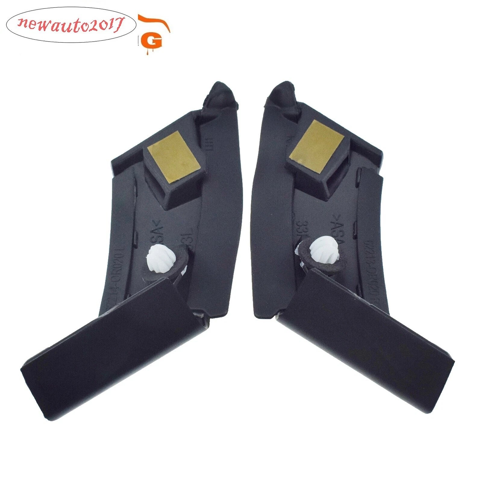 Pair A-pillar Trim Panel Cover For 2019-2023 Toyota RAV4 60117-0R050,60117-0R070 6B93BC-57