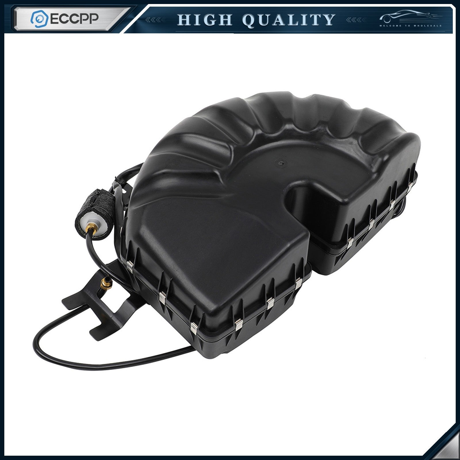 Air Suspension Compressor w/ Housing For Land Rover Range Rover Sport L405 L494 6B93BC-57