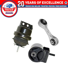 Fits 2000-2003 Ford Taurus 3.0L OHV(Vin U or 2) Engine Motor Mount Set 3PCS 6B93BC-57
