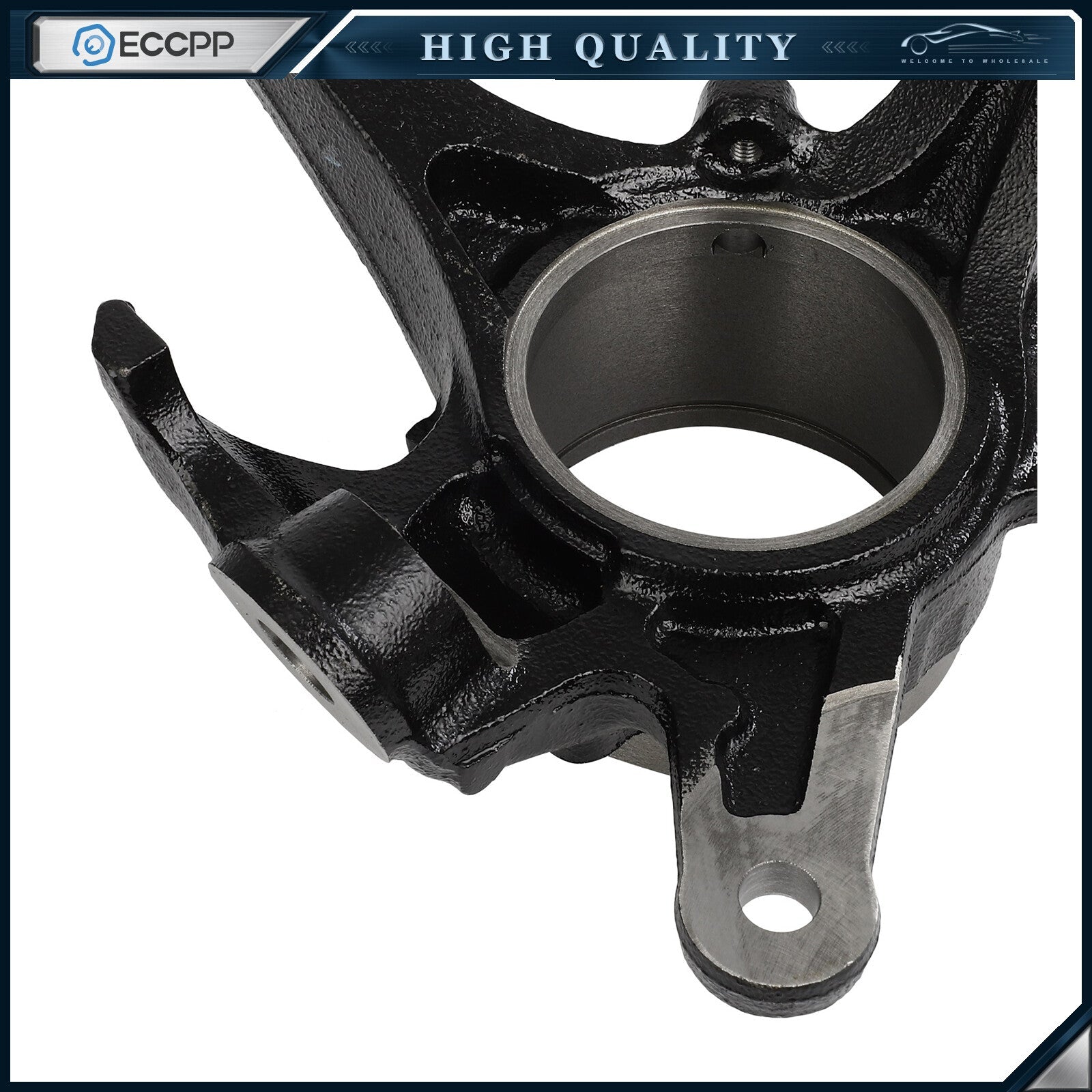 Front Driver Side Steering Knuckle For 2012 Honda Civic 1.8L Auto Transmission 6B93BC-57