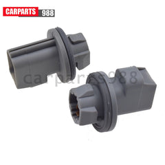 2Pcs For Ford Escape Focus License Tail Brake Plate Light Socket F81Z-13411-AA 6B93BC-57