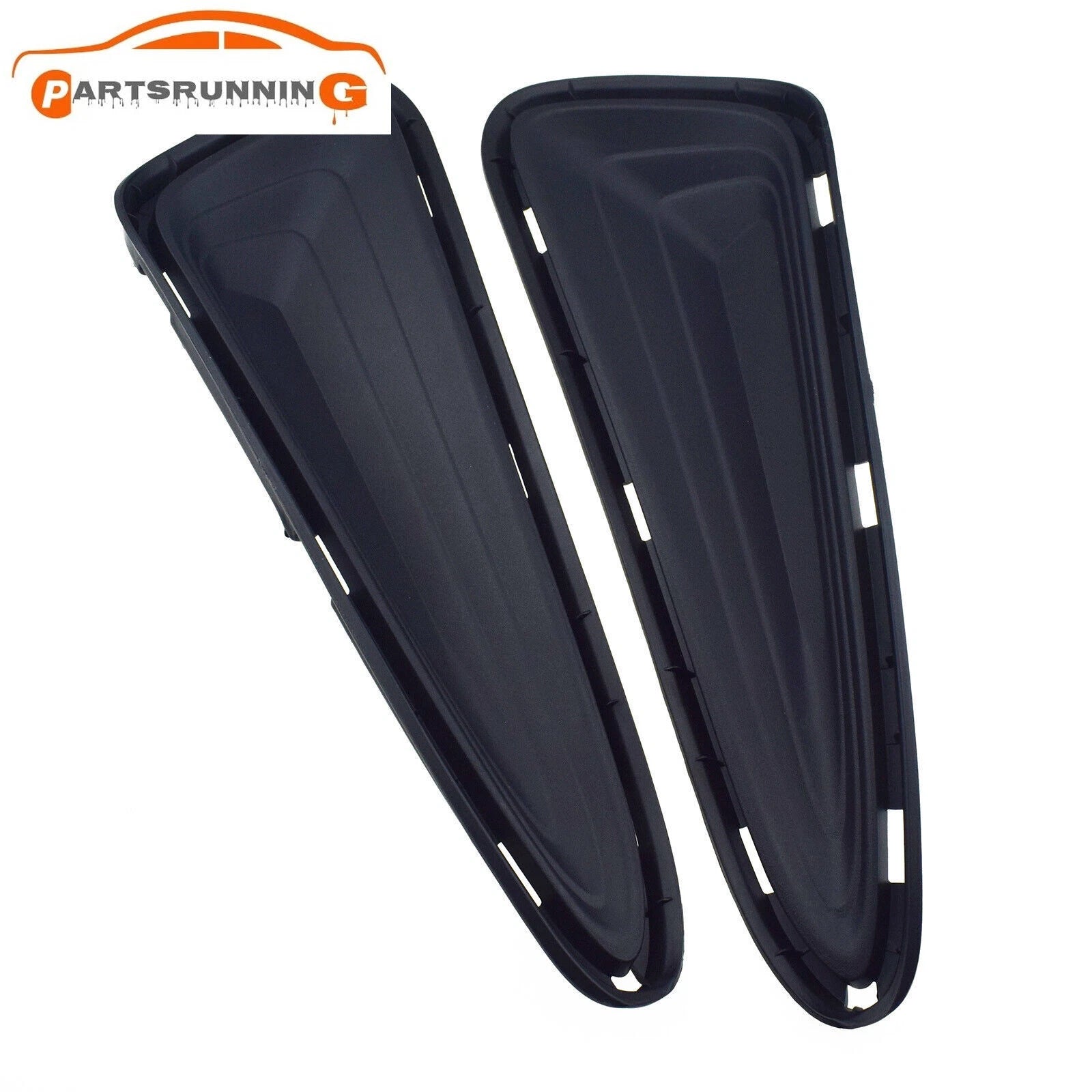 Pair Front Left Right Bumper Trim for 2018-19 Toyota C-HR 52128F4040,52127F4040 6B93BC-57