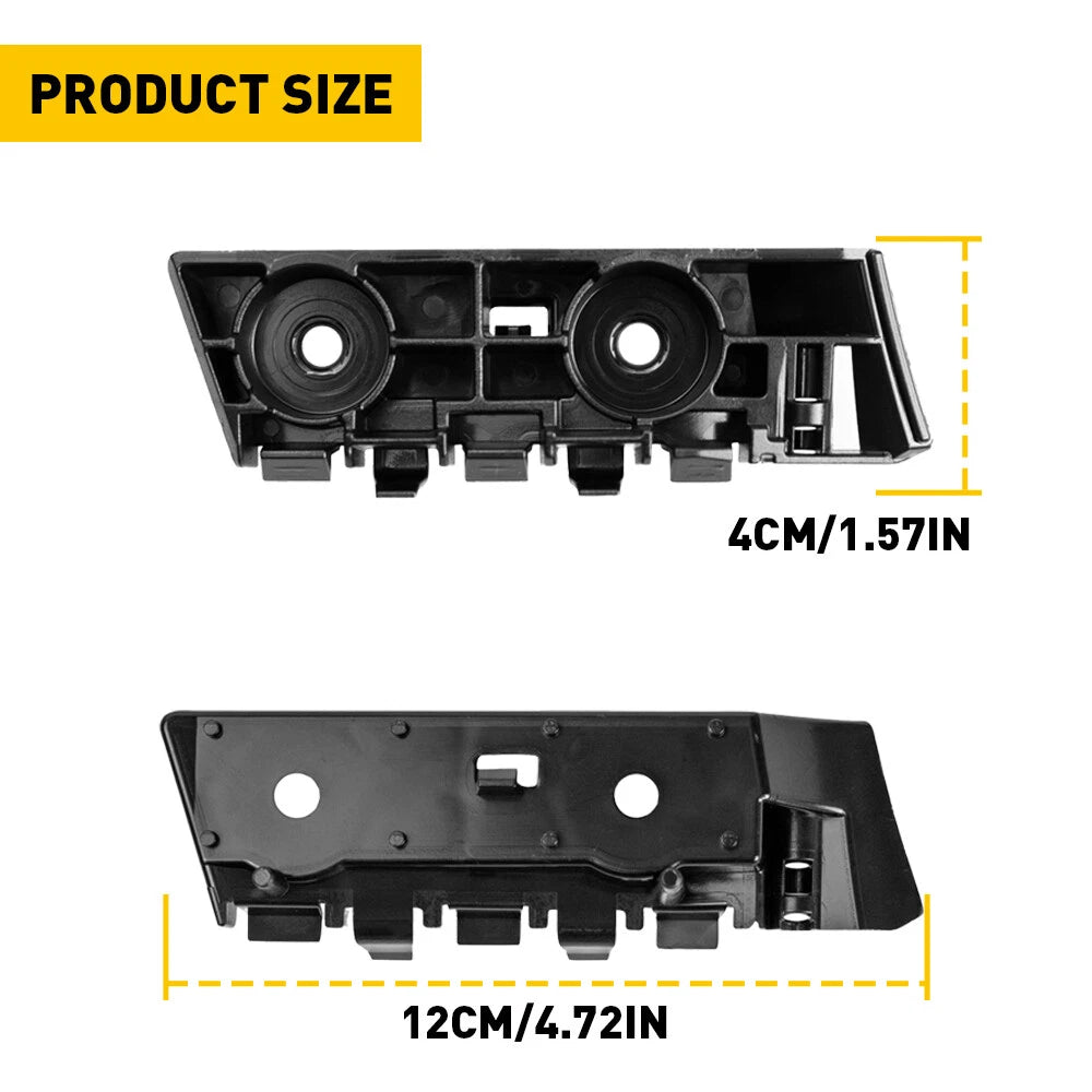 For Ford Mustang Front Bumper Bracket 2015-2017 Driver & Passenger Pair Cover US 6B93BC-57