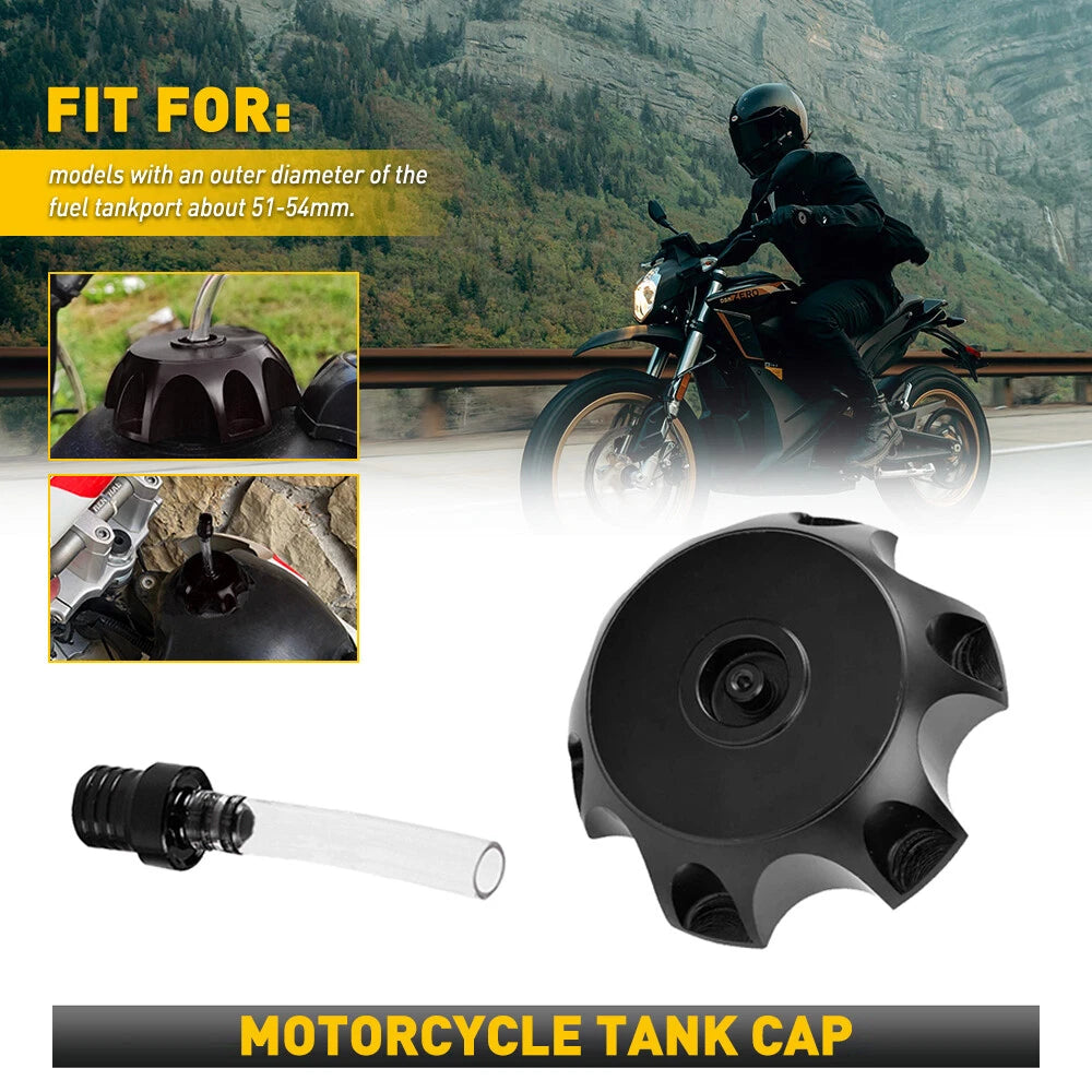Fuel Tank Gas Cap Air Vent Valve Tube Pit Dirt Bike Motorcycle for Yamaha EOOG 6B93BC-57