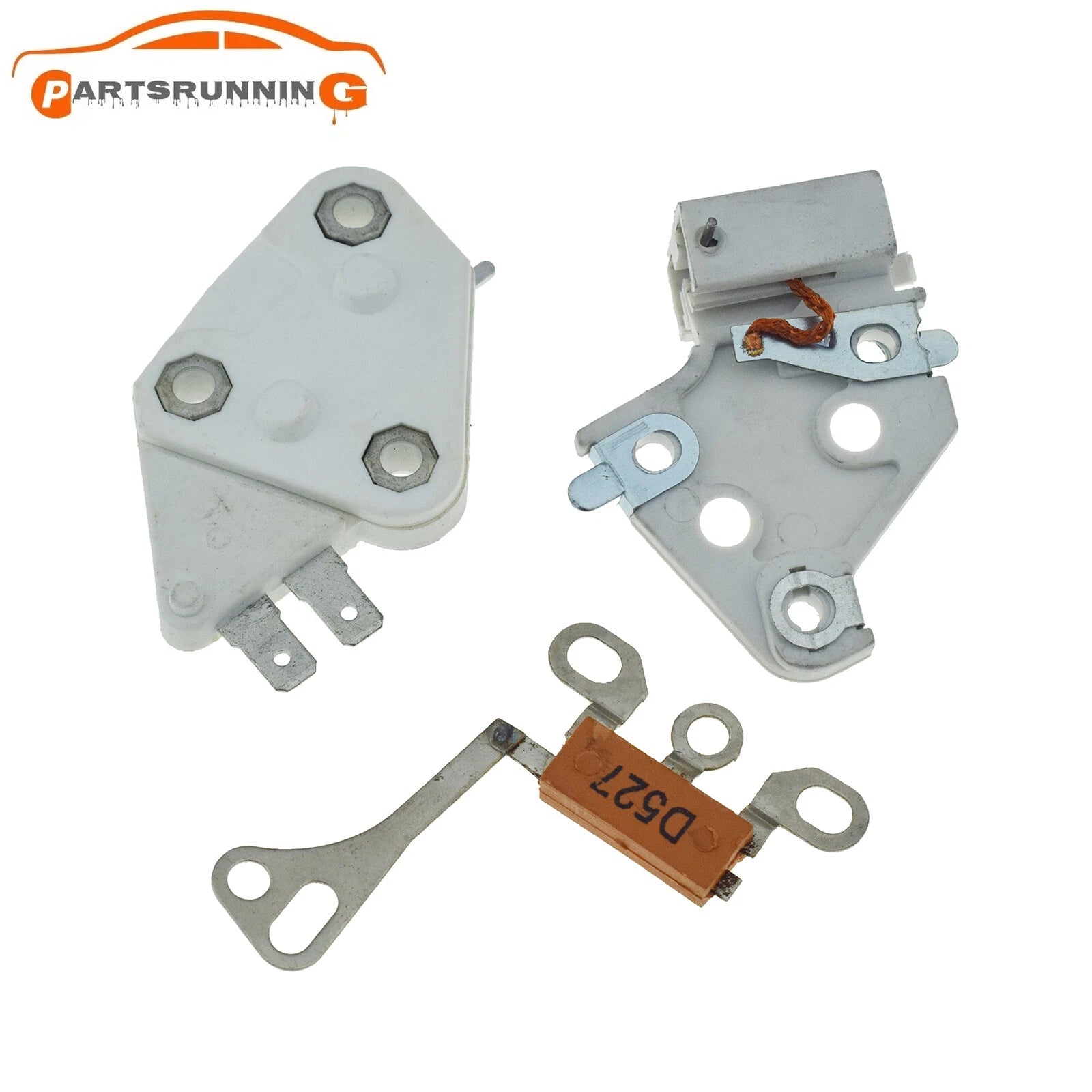 For Chevrolet GM 10SI 12SI Alternator 1Wire Self Excited Regulator Rebuild Kit 6B93BC-57