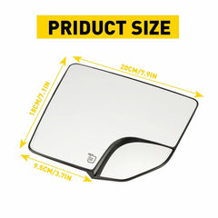 RIGHT PASSENGER SIDE MIRROR GLASS REPLACEMENT FOR 2015-2020 FORD F150 PICKUP EOA 6B93BC-57