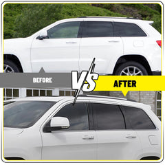 For Jeep Grand-Cherokee 2011-2021 6Pcs Door Pillar Post Side Cover Trim X 6pcs A 6B93BC-57