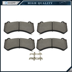 Front Ceramic Brake Pad Set For Camaro ZL1 SS Charger SRT GT-R CTS ATS V 6B93BC-57