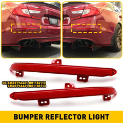Rear Bumper Reflectors Light Left Right For 2018-2022 Honda Accord 33505TVAA01 6B93BC-57
