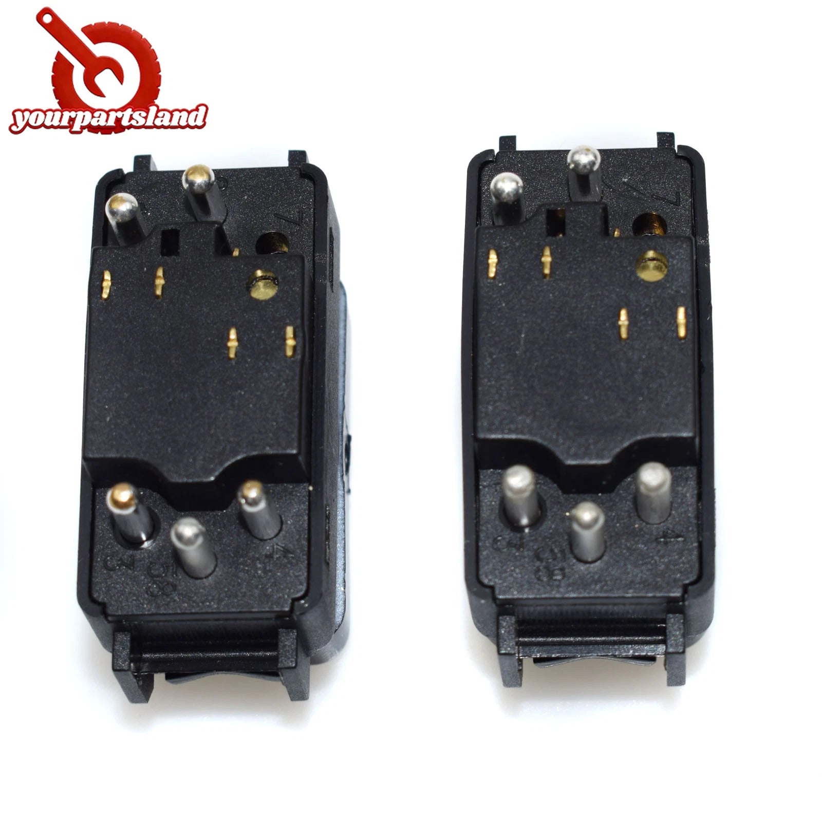Pair Control Power Window switch Fit Mercedes Benz 1248204610KZ 1248204510KZ 6B93BC-57