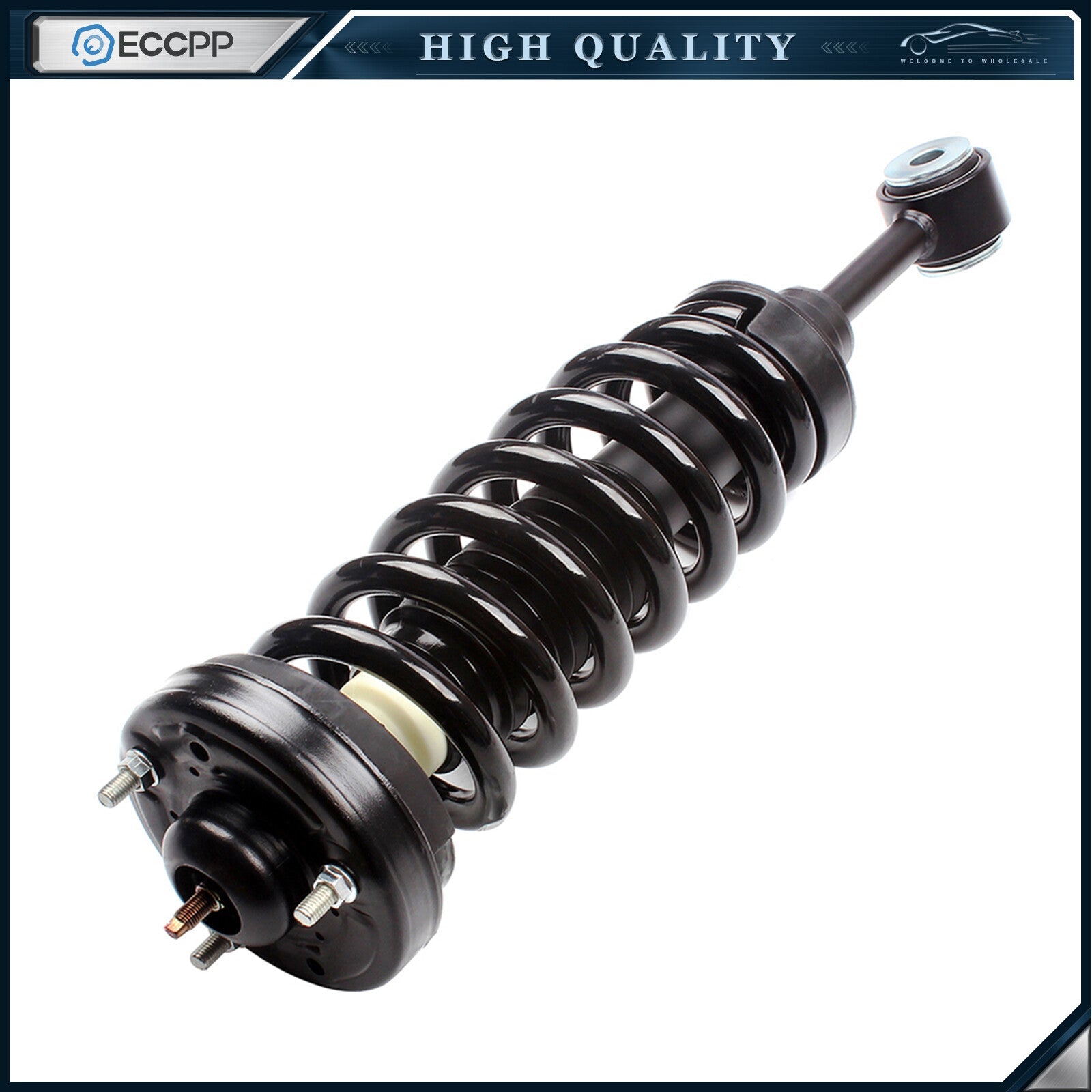 For 2004-2008 Ford F-150 4WD Quick Loaded Front Complete Struts Assembly w/ Coil 6B93BC-57