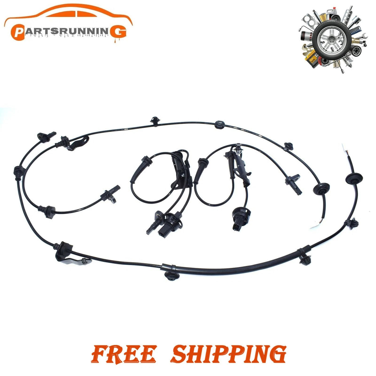 Front Rear L/R ABS Wheel Speed Sensor For Honda Fit 2009-12 1.5L 57475TF0003 6B93BC-57