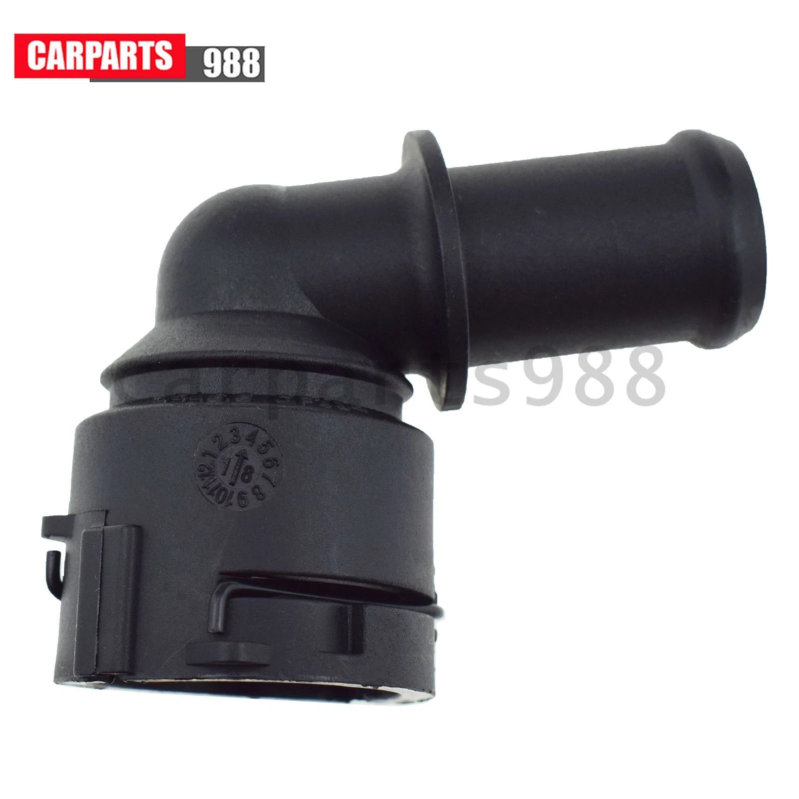 7M0122291 Coolant Hose Connector Hose for VW Jetta Golf Tiguan Beetle Audi A3 6B93BC-57