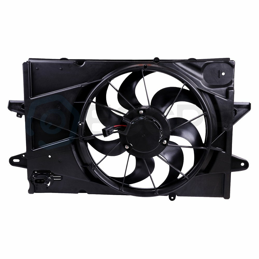 Radiator Cooling Fan Assembly For 2010 2011 2012 Chevrolet Equinox LS LTZ KOEEP