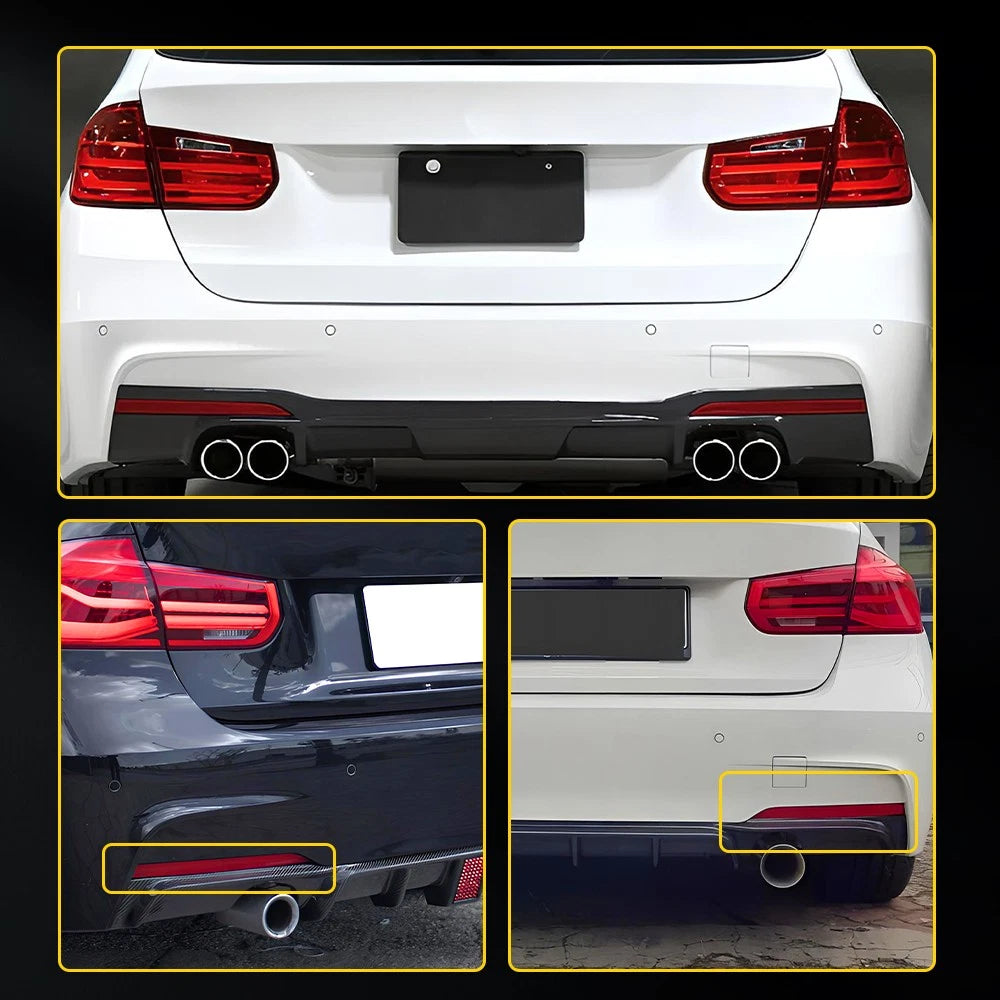 2pcs Bumper Rear Lamp Reflector Light For 2012-17 BMW F30 M F31 Sport 330i 335i 6B93BC-57