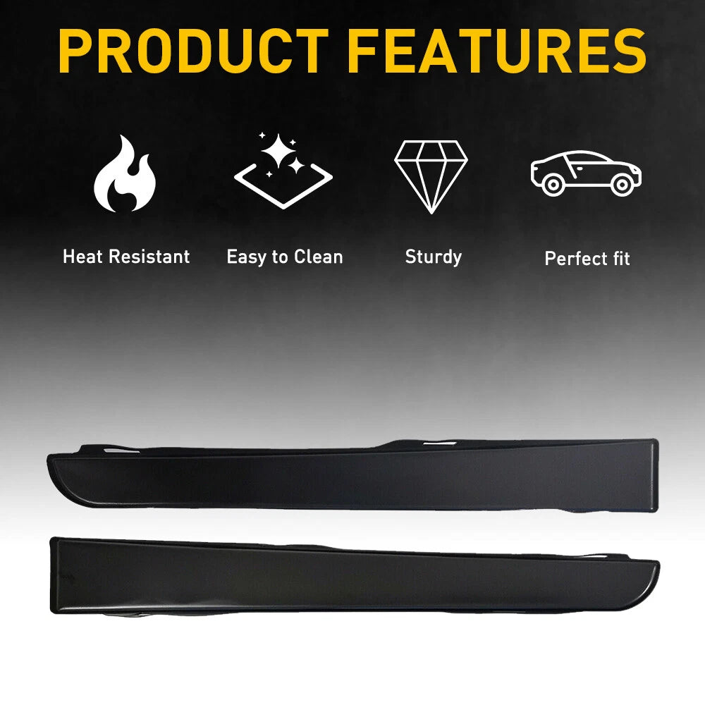 2PCS Front Bumper Grille Headlight Filler Trim Cover For 95-97 Toyota Tacoma 4wd 6B93BC-57