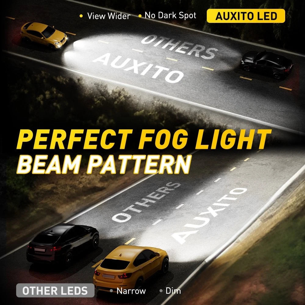 2X 881 LED Fog Light Driving Bulbs 862 886 889 894 896 Xenon White 6500K USEOA 6B93BC-57