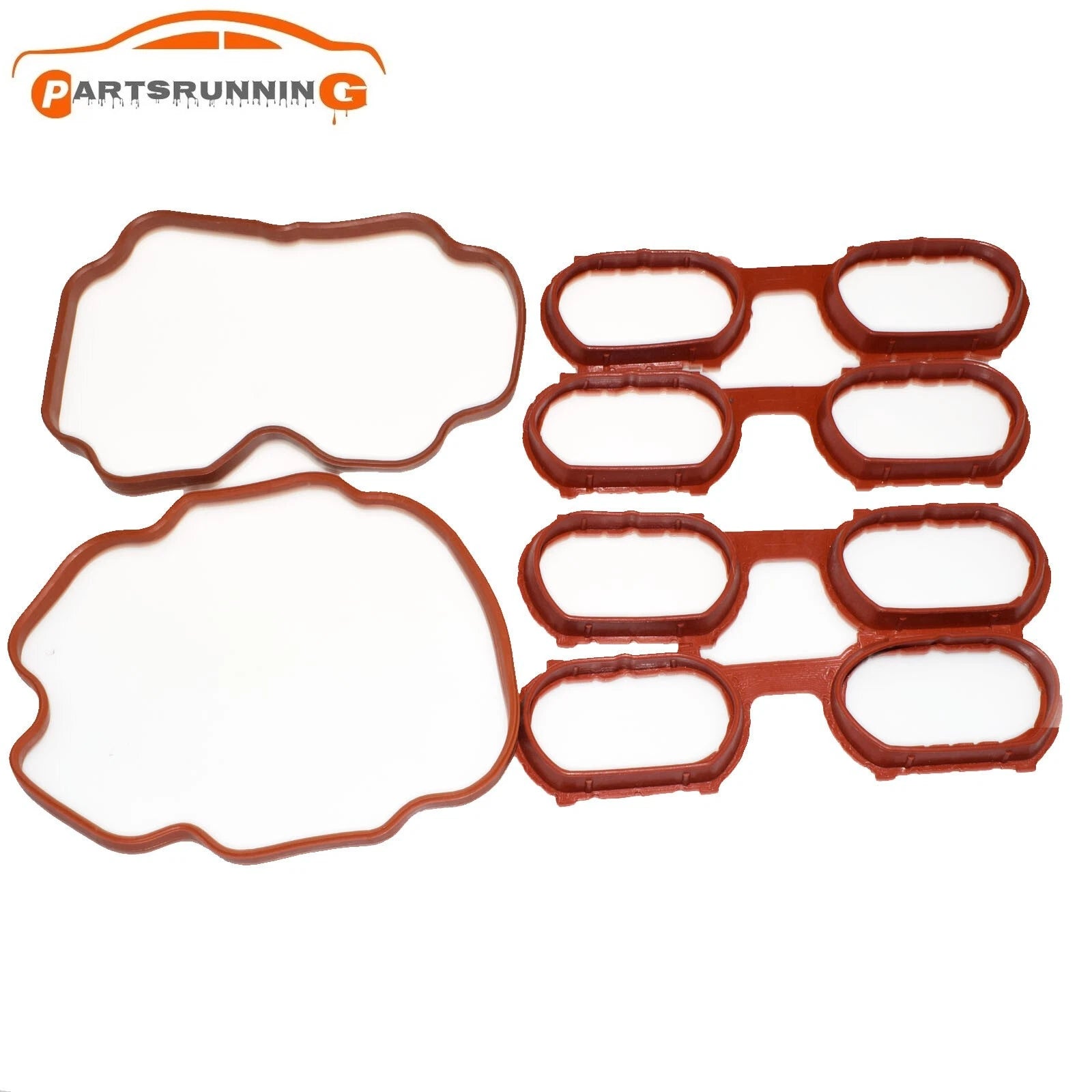 6 X Inlet Manifold Gasket Set 8-Cylinder FOR BMW 530i 540i 740i 740iL X5 6B93BC-57