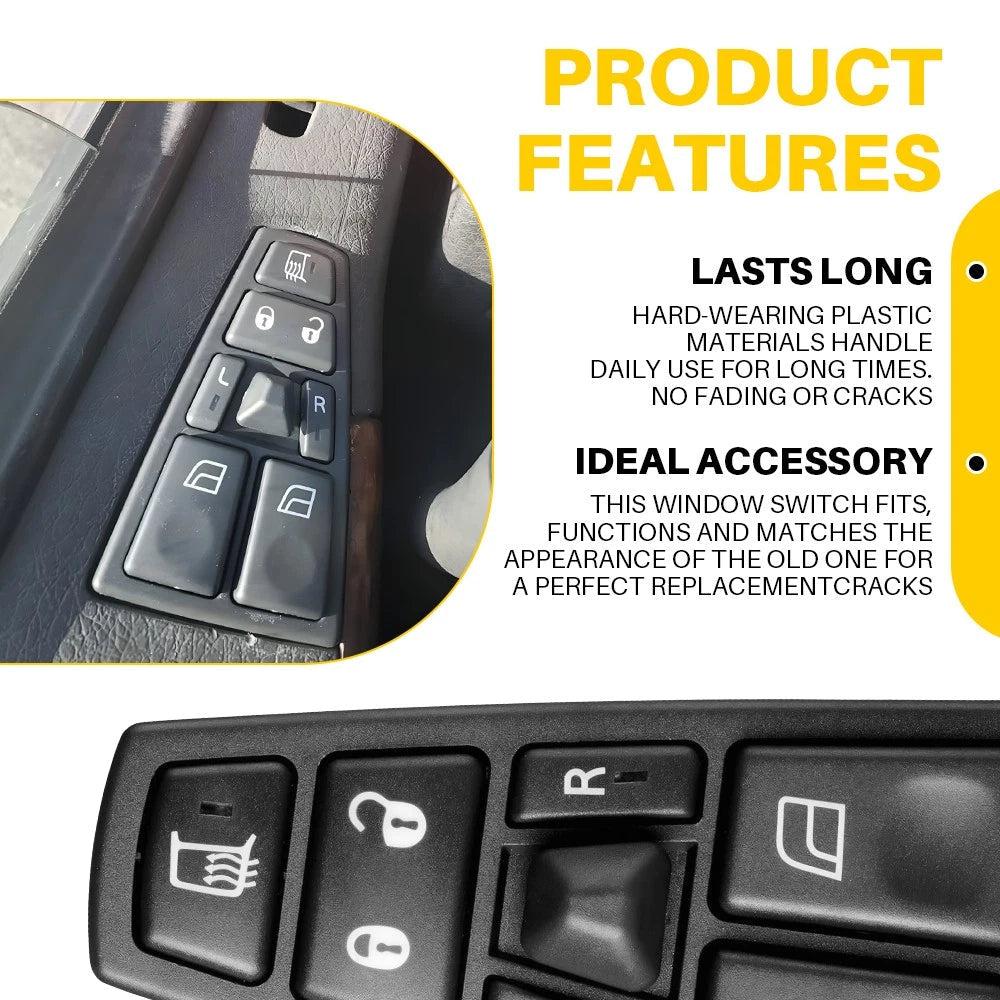 Front Left Master Power Window Switch For 2004-2012 Volvo VN VNL VNM 20455317 EA 6B93BC-57