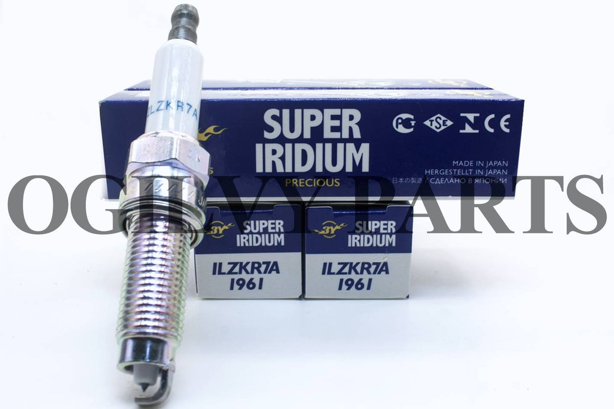 ILZKR7A Set (4) Spark Plug Fits For Volkswagen Passat CC Touareg Audi Q7