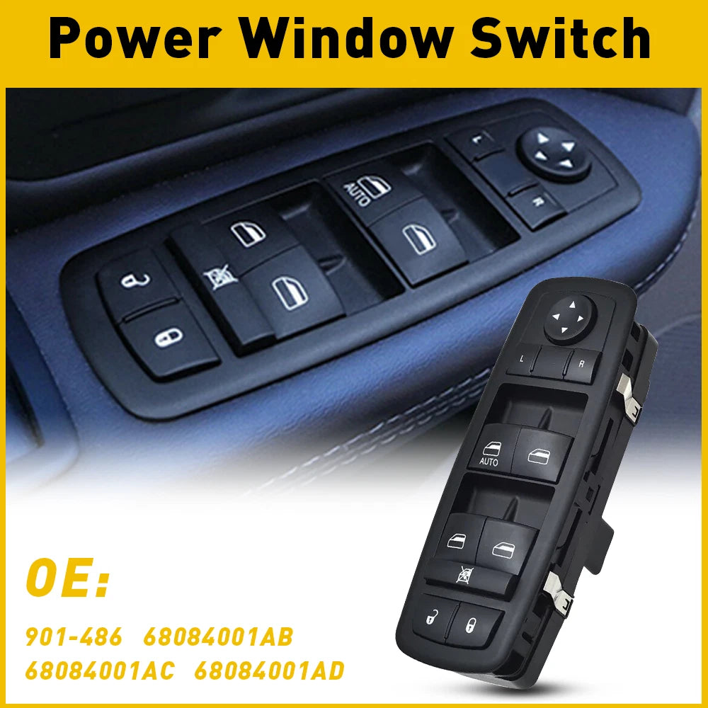 Master Power Window Door Switch Fits Dodge 2011 Journey 2012 2013 2014 2015 2016 6B93BC-57