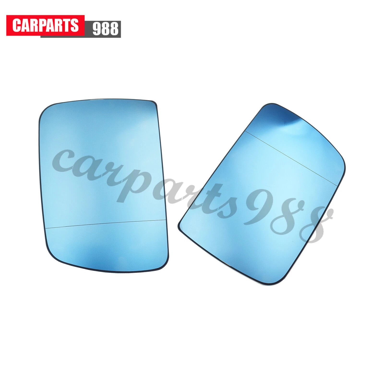 2Pcs Left Right Mirror Glass Heated For BMW X5 2000-2006 51168408797 51168408810 6B93BC-57