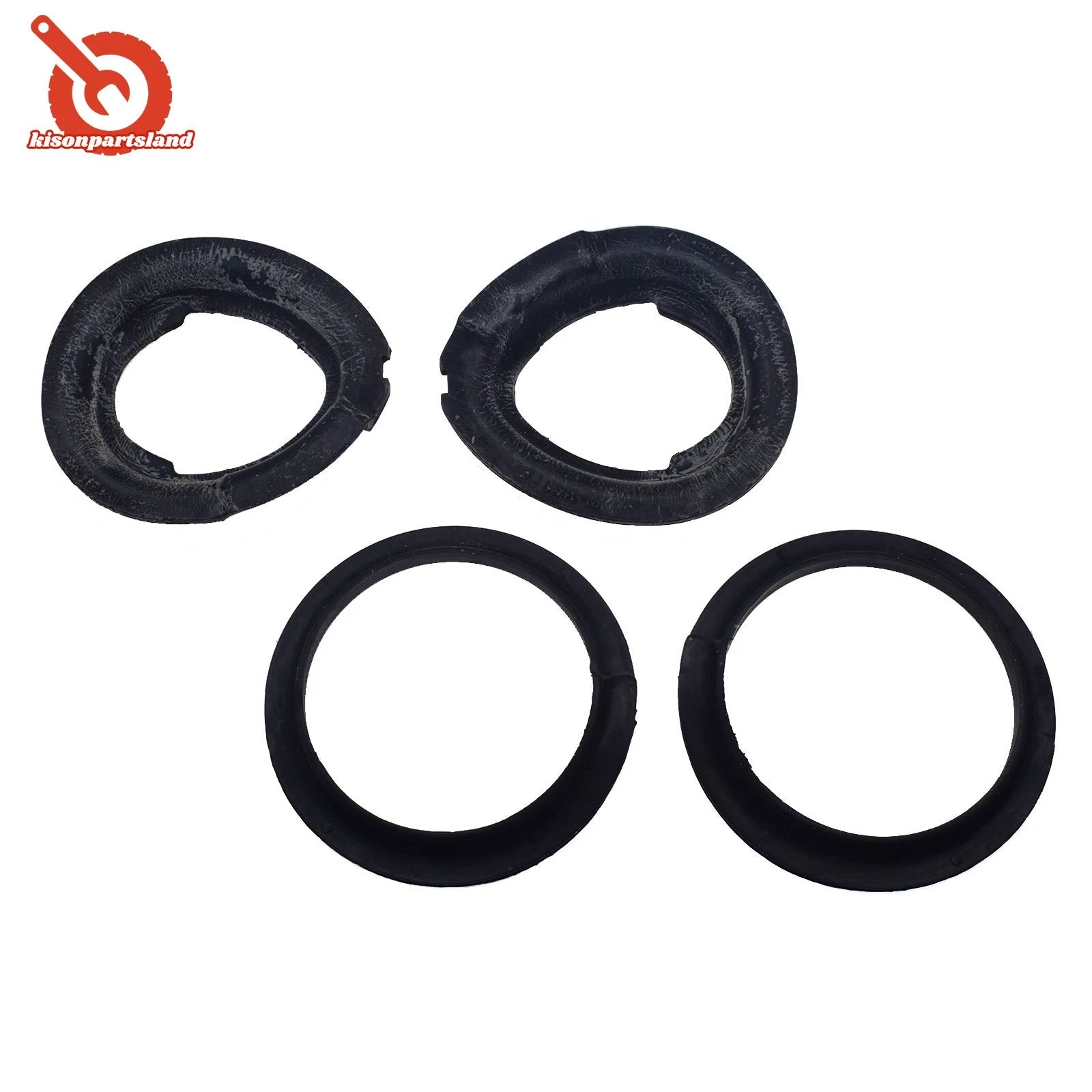 4PCS Front Upper&Lower Spring Pads Coil Shim For BMW E39 31331091867,31331096664 6B93BC-57