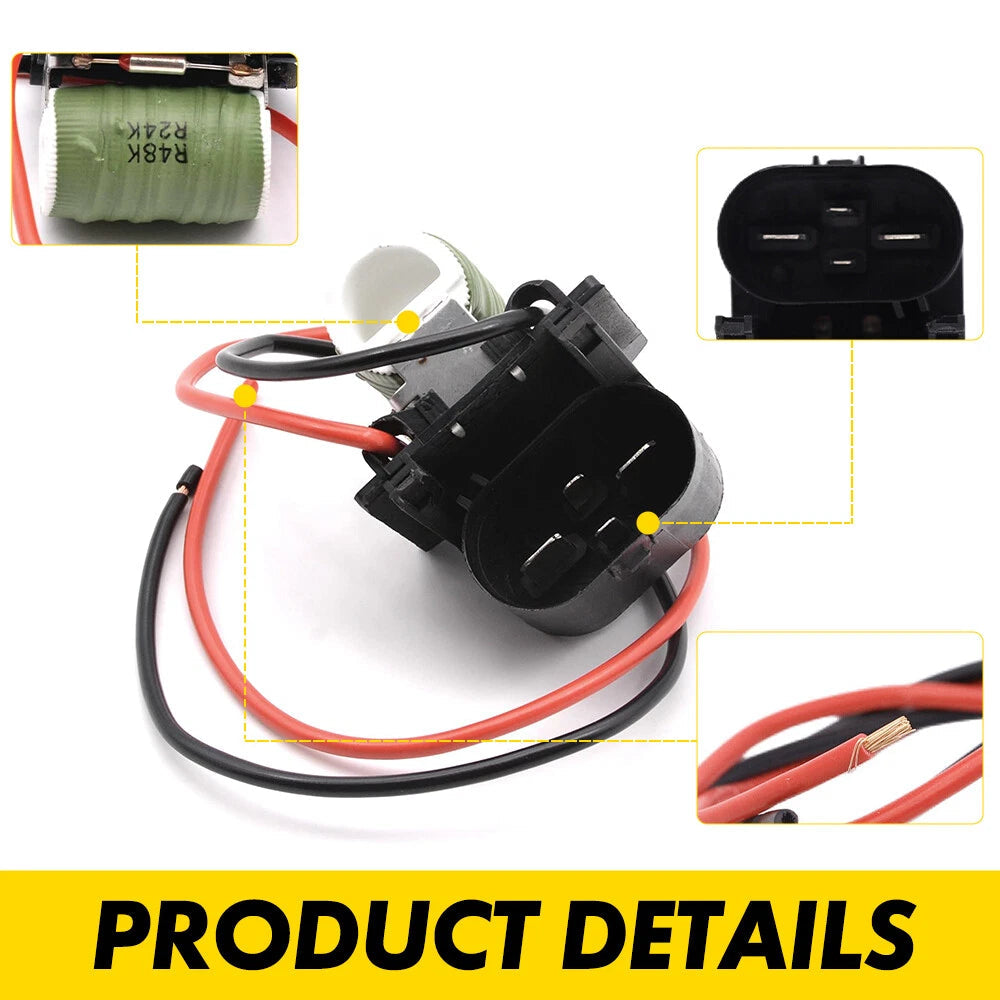 For Cruze Chevrolet 1.4L 1.8L 2.0L Radiator Cooling Fan Resistor Motor Relay 6B93BC-57