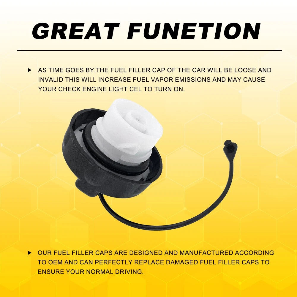 Fuel Tank Cap Gas For 1998-2019 Chrysler Town & Country Dodge Grand Caravan E 6B93BC-57
