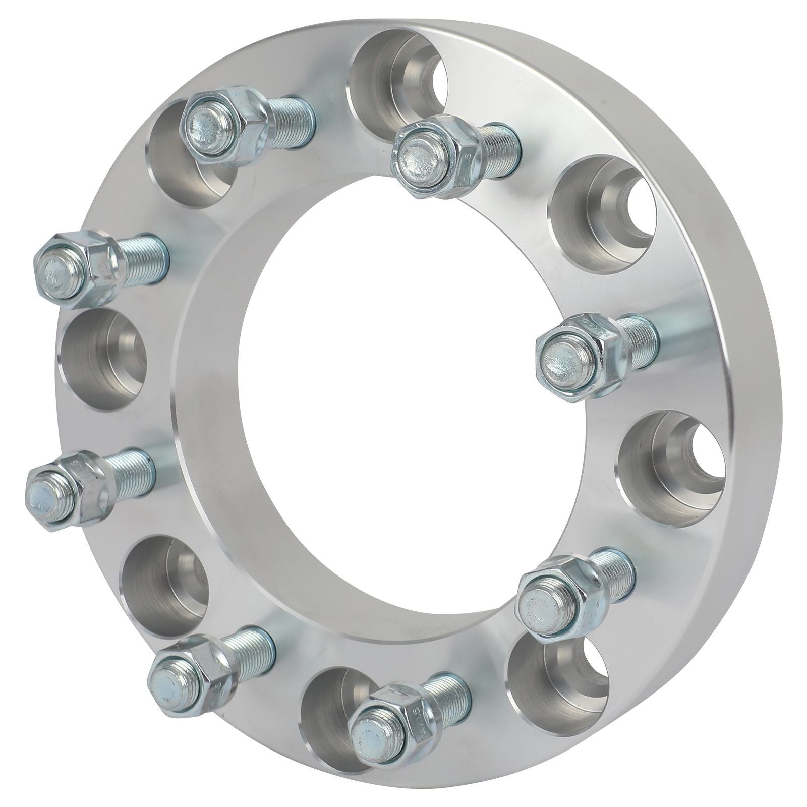 4Pcs 1.5" 8x180 to 8x6.5 Wheel Adapters 14x1.5 For Chevy 8x180 to 8x165.1 Wheels 6B93BC-57