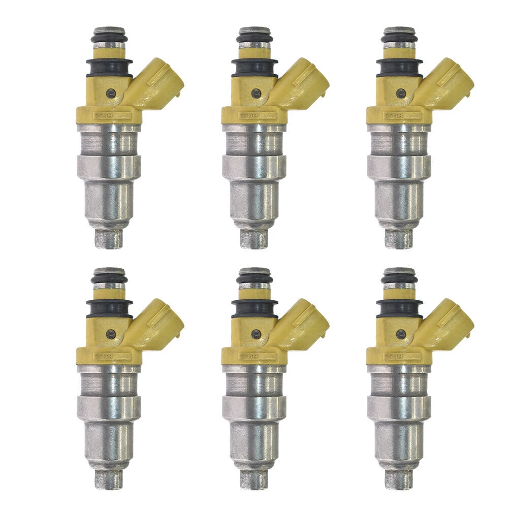6x Fuel Injector 23209-70040 23250-70040 for Toyota Supra 3.0L 1986-1988 6B93BC-57